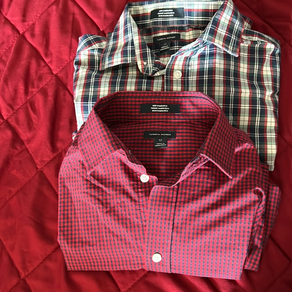 Tommy Hilfiger long sleeve dress shirts